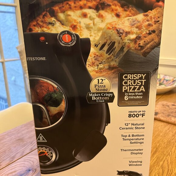 NWT GraniteStone Piezano Electric Pizza Oven - Picture 5 of 7